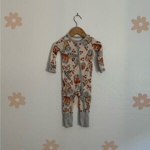 Construction Print Bamboo Sleeper